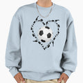 Soccer Heart Sweatshirt - Fun Novelty Design for Adults - T-Shirt, Sweatshirt, Hoodie