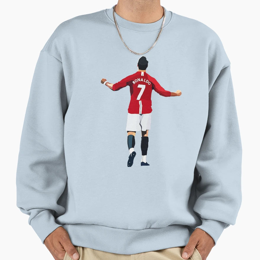 Cristiano Ronaldo Sweatshirt - Streetwear Style Men Women - T-Shirt, Sweatshirt, Hoodie