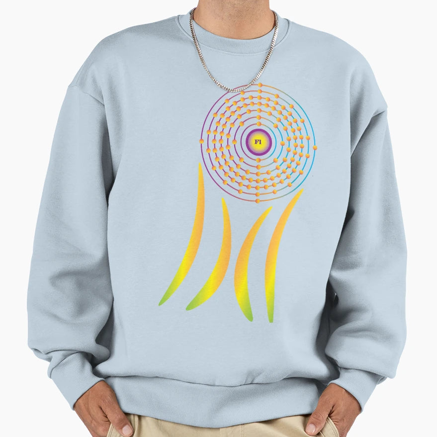 114 Fl Flowing Flerovium Sweatshirt - Graphic Print for Adults - T-Shirt, Sweatshirt, Hoodie