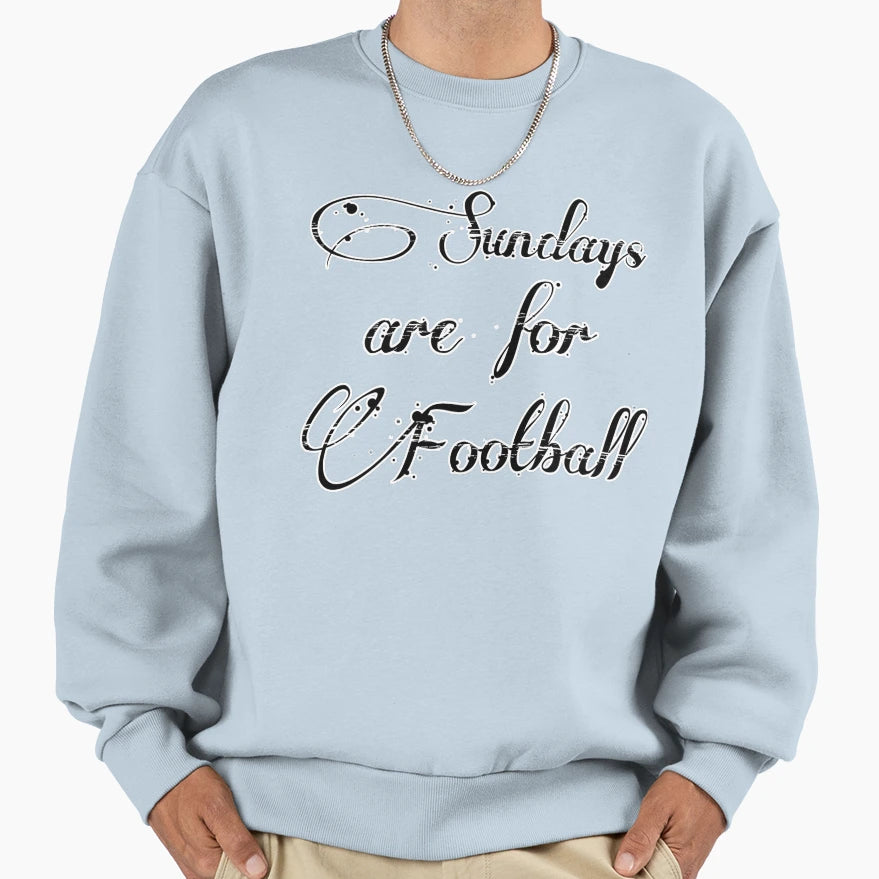 Sundays Are Football T-Shirt - Trendy Graphic Unisex - T-Shirt, Sweatshirt, Hoodie