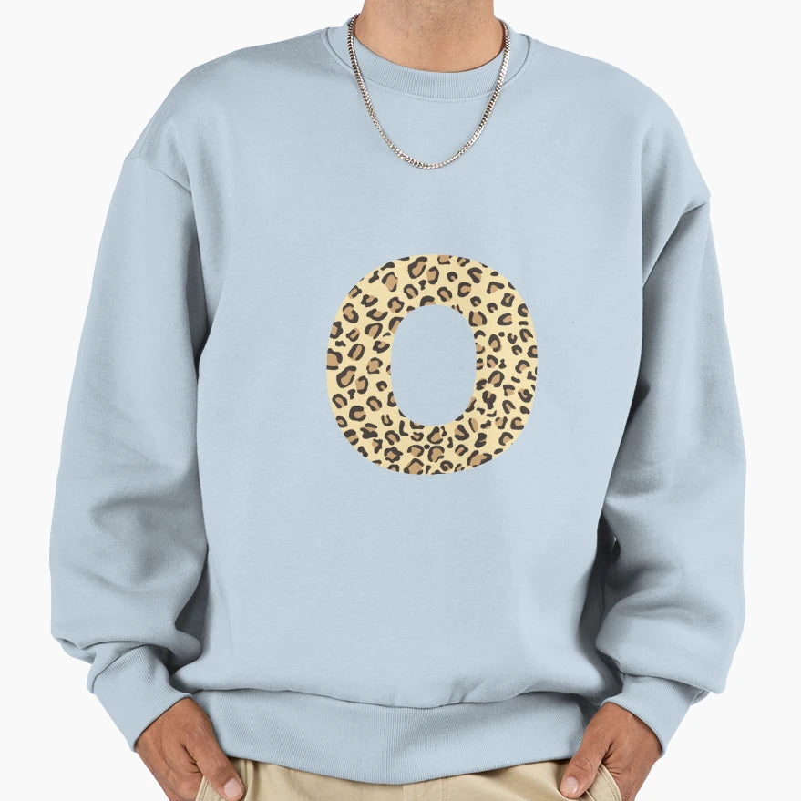 Leopard O Sweatshirt - Custom Art Print Unisex - T-Shirt, Sweatshirt, Hoodie