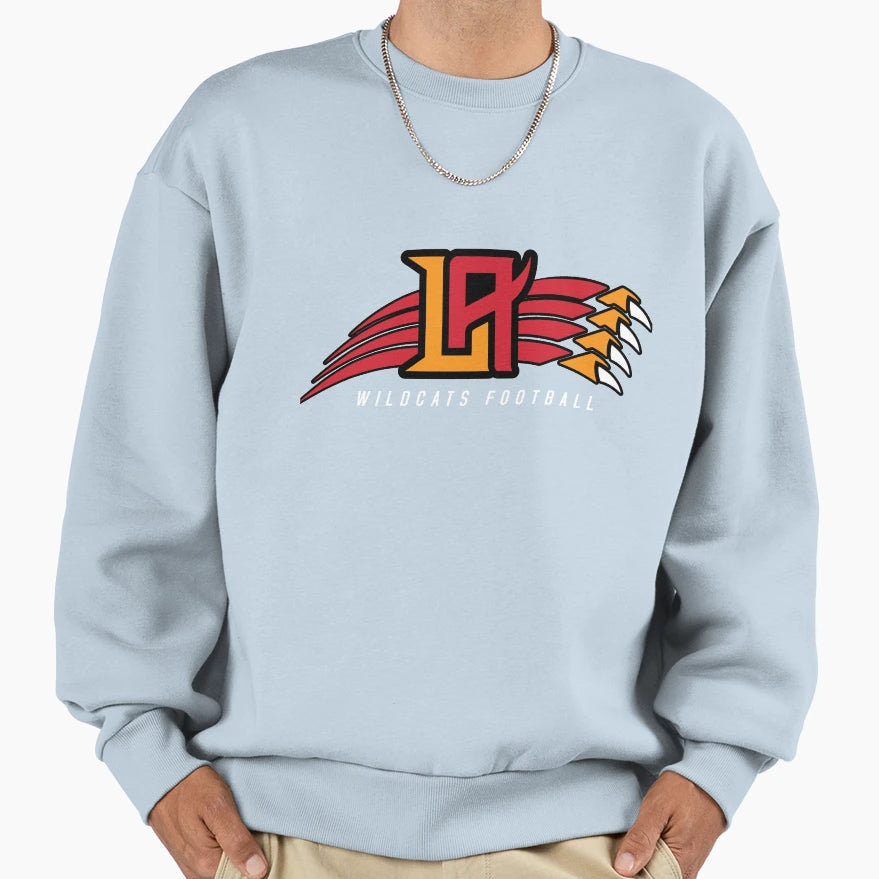 La Wildcats Football Sweatshirt - Custom Art Print Men Women - T-Shirt, Sweatshirt, Hoodie