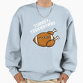 Turkey And Touchdowns Sweatshirt - Aesthetic Graphic for Adults - T-Shirt, Sweatshirt, Hoodie