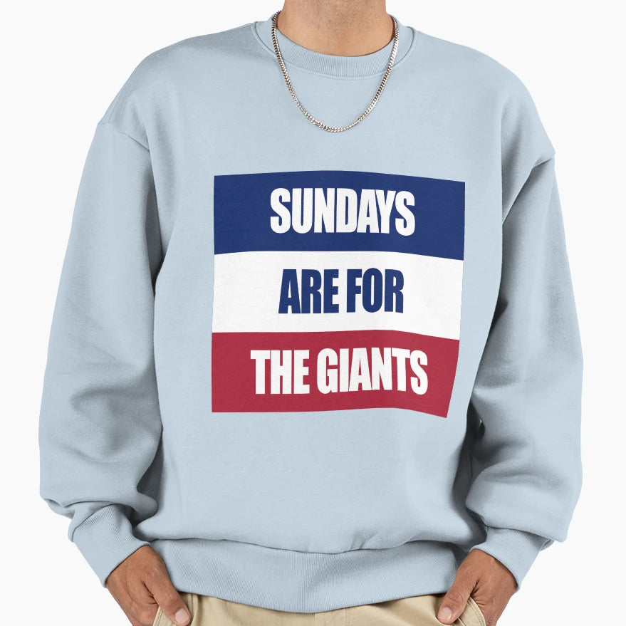 Sundays Are Giants Sweatshirt - Trendy Graphic Men Women - T-Shirt, Sweatshirt, Hoodie