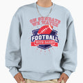 American Football Fans Sweatshirt - Aesthetic Graphic Men Women - T-Shirt, Sweatshirt, Hoodie