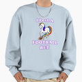 I Lost Football Bet Funny Unicorn Sweatshirt - Fun Novelty Design Unisex - T-Shirt, Sweatshirt, Hoodie
