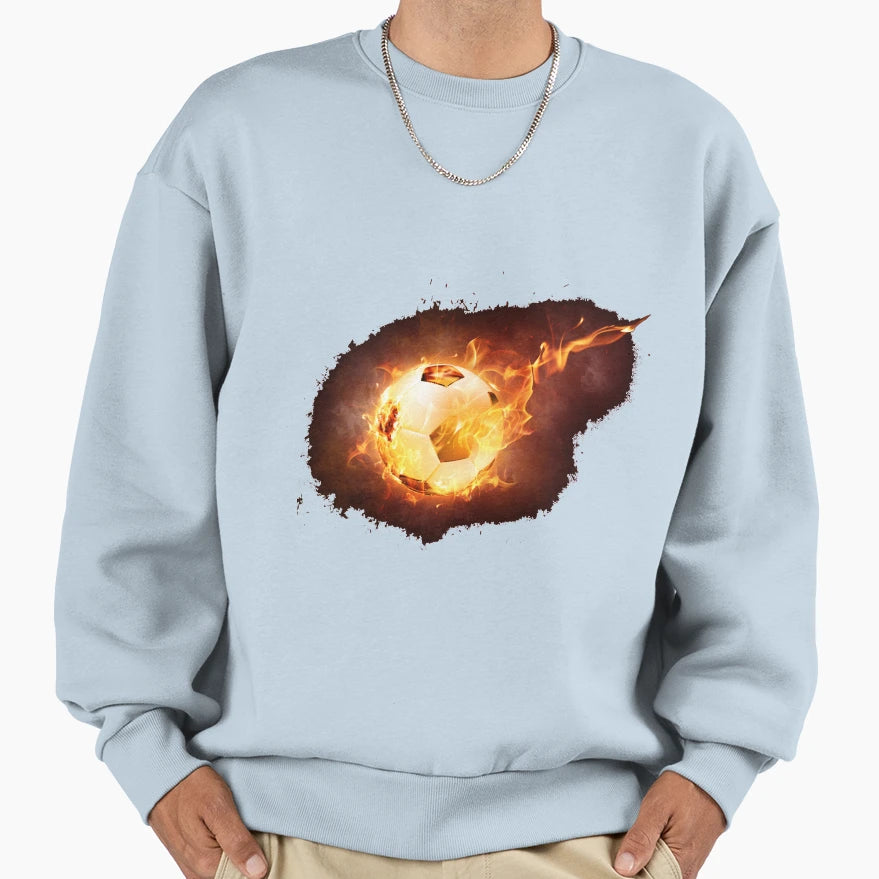 Soccer Sweatshirt - Graphic Print Men Women - T-Shirt, Sweatshirt, Hoodie