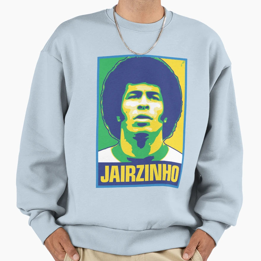 Jairzinho Brazil Sweatshirt - Trendy Graphic Men Women - T-Shirt, Sweatshirt, Hoodie