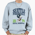 Seattle Seahawks Football Snoopy Sweatshirt - Graphic Print Men Women - T-Shirt, Sweatshirt, Hoodie