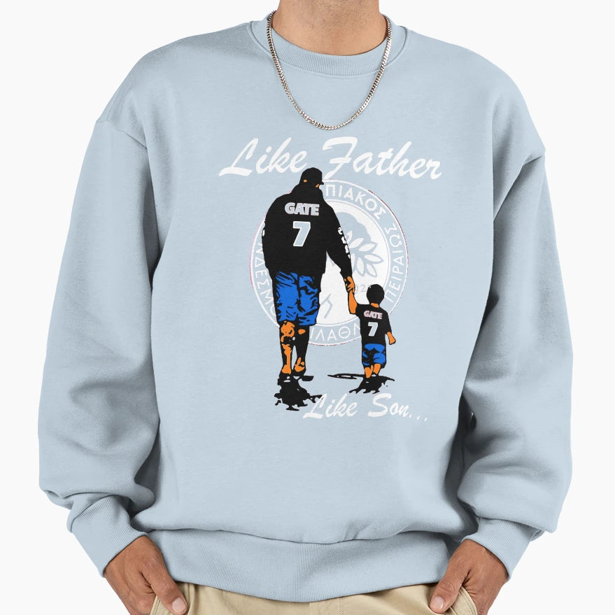 Olympiakos F C Piraeus Gate 7 Sweatshirt - Aesthetic Graphic for Adults - T-Shirt, Sweatshirt, Hoodie