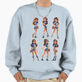 Cheerleading Uniforms Cheerleader Sweatshirt - Aesthetic Graphic for Adults - T-Shirt, Sweatshirt, Hoodie