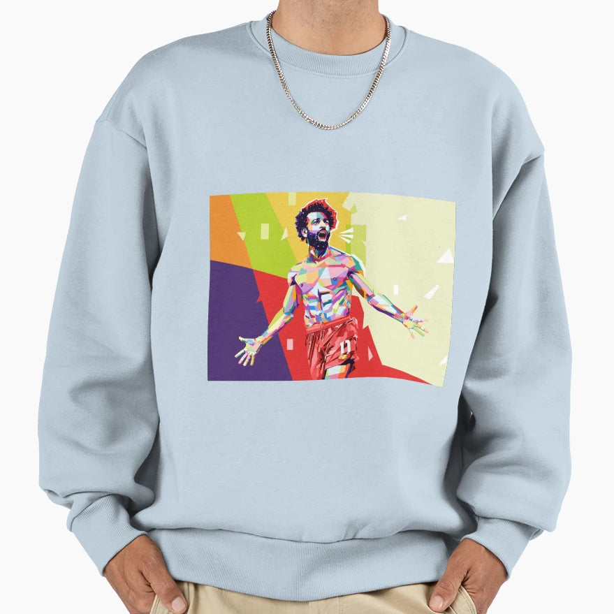 Mohamed Salah Sweatshirt - Unique Graphic Unisex - T-Shirt, Sweatshirt, Hoodie