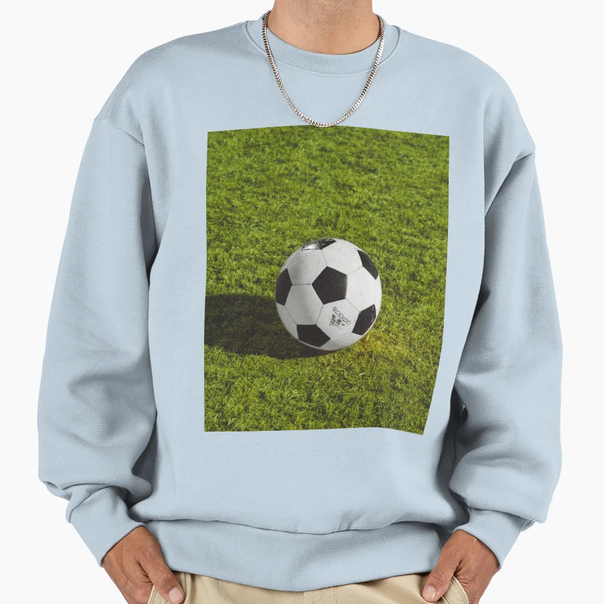 Soccer Ball Soccer Field Sweatshirt - Custom Art Print Unisex - T-Shirt, Sweatshirt, Hoodie