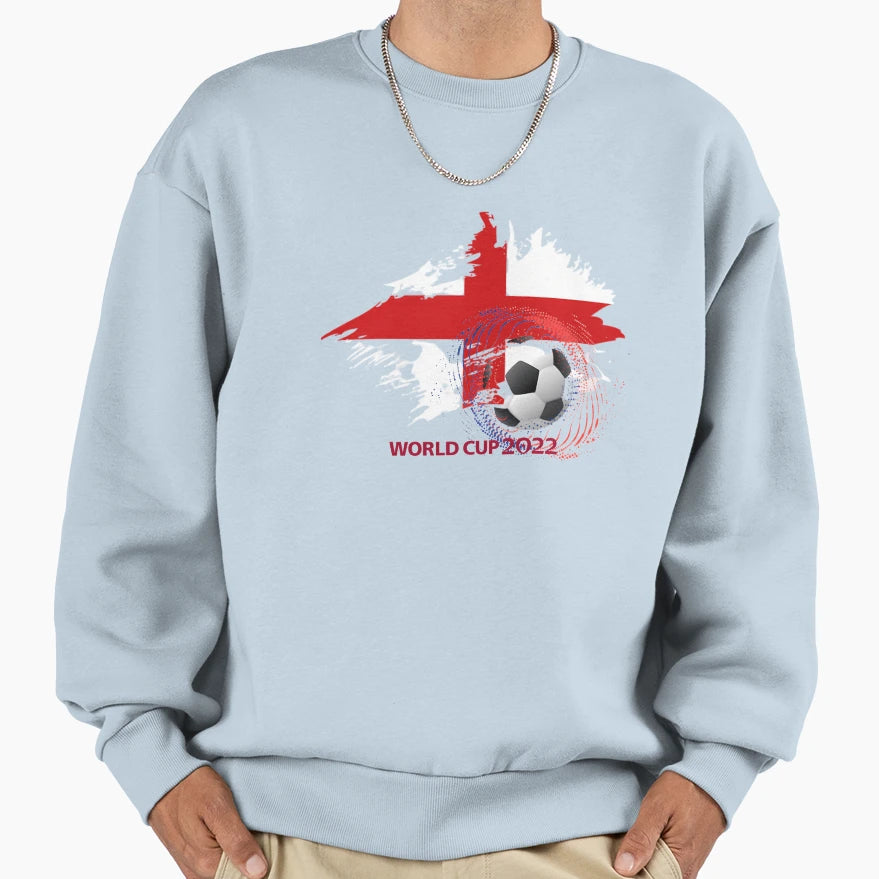 England World Cup 2022 Sweatshirt - Minimalist Print Unisex - T-Shirt, Sweatshirt, Hoodie