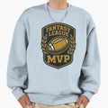 Fantasy League Mvp Football Badge Sweatshirt - Graphic Print Men Women - T-Shirt, Sweatshirt, Hoodie