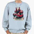 American Football Bear Sweatshirt - Minimalist Print Unisex - T-Shirt, Sweatshirt, Hoodie
