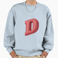 Floating Red Cushion Letter D 3D Sweatshirt - Unique Graphic Men Women - T-Shirt, Sweatshirt, Hoodie