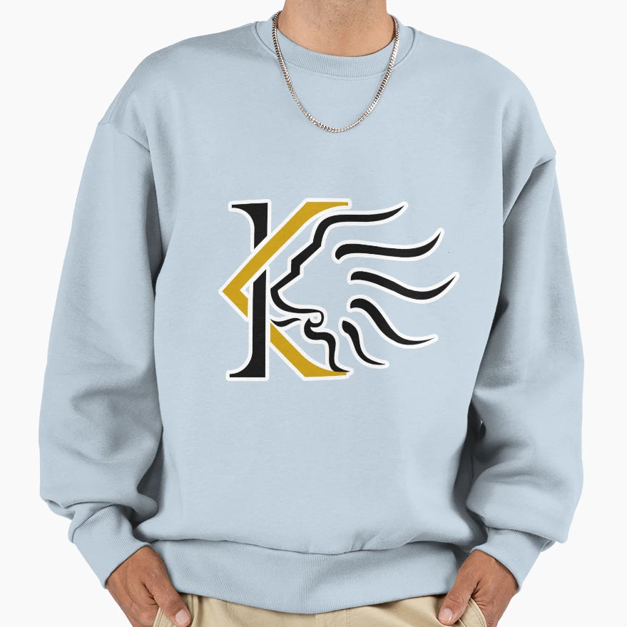 Regal Winged K Monogram Sweatshirt - Trendy Graphic Men Women - T-Shirt, Sweatshirt, Hoodie