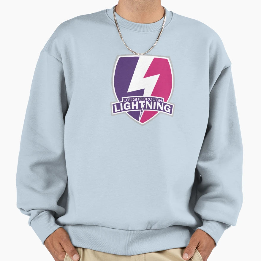 Loughborough Lightning Netball Sweatshirt - Trendy Graphic for Adults - T-Shirt, Sweatshirt, Hoodie