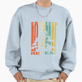 Eat Sleep Repeat College Sports Sweatshirt - Unique Graphic Men Women - T-Shirt, Sweatshirt, Hoodie