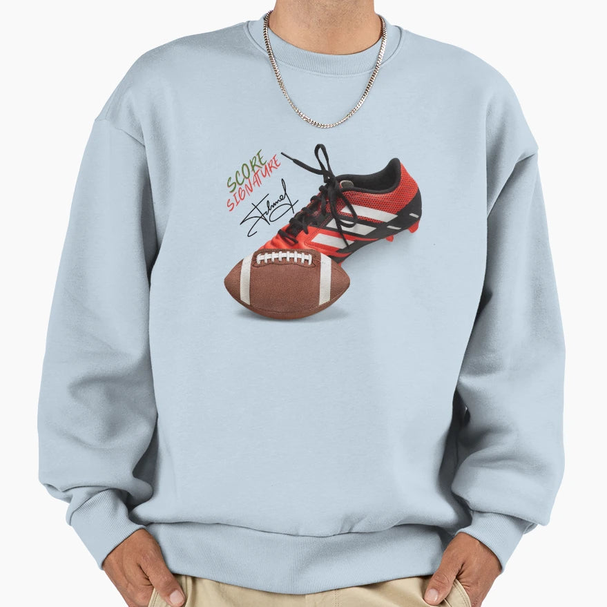 American Football Fans Sweatshirt - Custom Art Print for Adults - T-Shirt, Sweatshirt, Hoodie