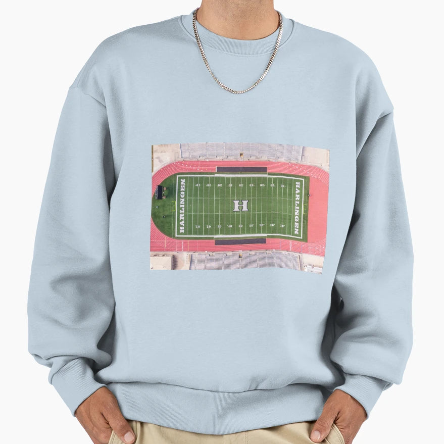 Harlingen High School Football Sweatshirt - Minimalist Print Men Women - T-Shirt, Sweatshirt, Hoodie