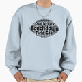 Football Words Shape Pigskin Sweatshirt - Custom Art Print for Adults - T-Shirt, Sweatshirt, Hoodie