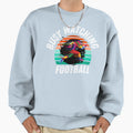 Busy Watching Football Artistic Sweatshirt - Minimalist Print Unisex - T-Shirt, Sweatshirt, Hoodie