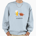 Beer And Football Best Friends Sweatshirt - Novelty Apparel for Adults - T-Shirt, Sweatshirt, Hoodie