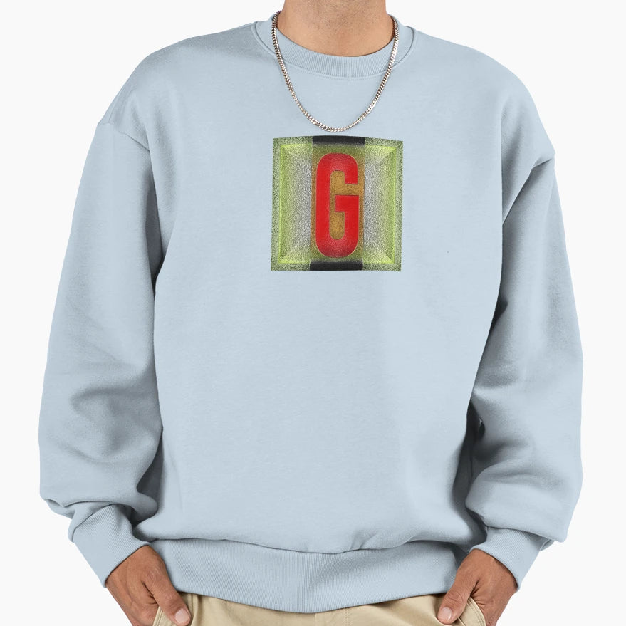 Versal G Chrome Sweatshirt - Aesthetic Graphic Unisex - T-Shirt, Sweatshirt, Hoodie