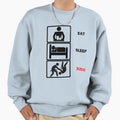 Eat Sleep Judo Sweatshirt - Trendy Graphic for Adults - T-Shirt, Sweatshirt, Hoodie