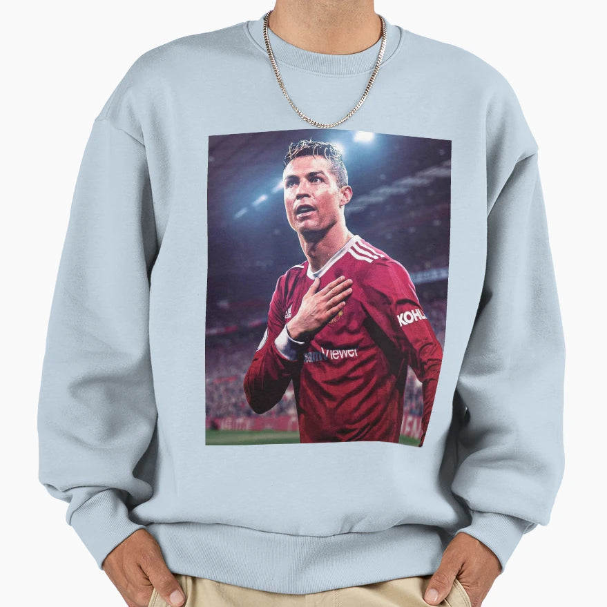 Cristiano Ronaldo New Sweatshirt - Graphic Print for Adults - T-Shirt, Sweatshirt, Hoodie