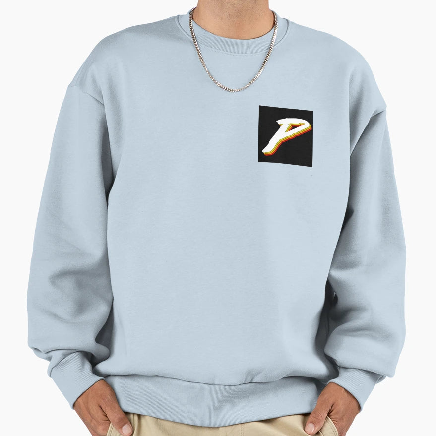 P Letther Sweatshirt - Casual Everyday Wear Unisex - T-Shirt, Sweatshirt, Hoodie