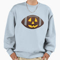 Football Pumpkin Face Sweatshirt - Casual Everyday Wear for Adults - T-Shirt, Sweatshirt, Hoodie
