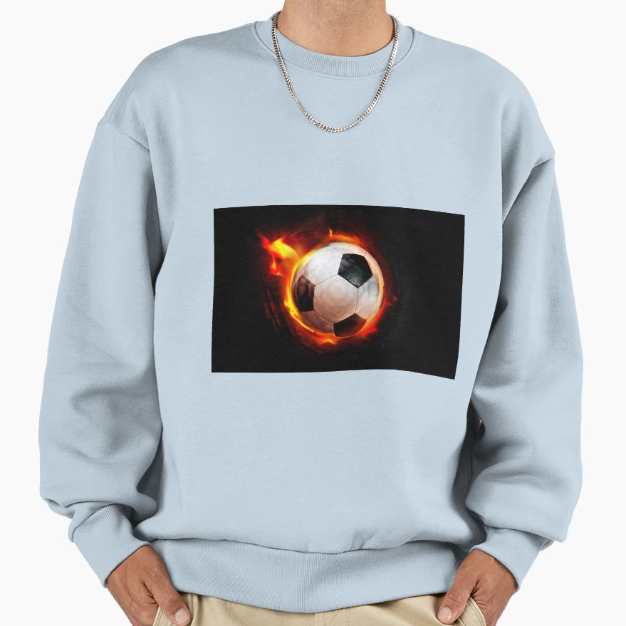 Soccer Ball Sweatshirt - Streetwear Style for Adults - T-Shirt, Sweatshirt, Hoodie