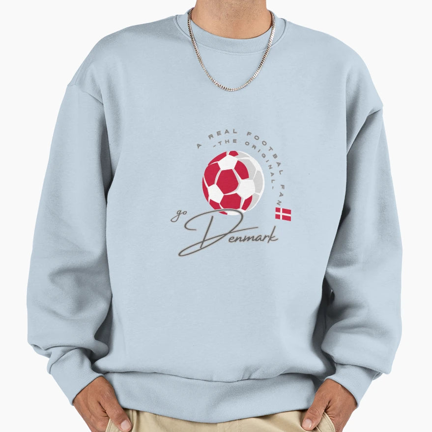Denmark National Football Team Sweatshirt - Unique Graphic Men Women - T-Shirt, Sweatshirt, Hoodie