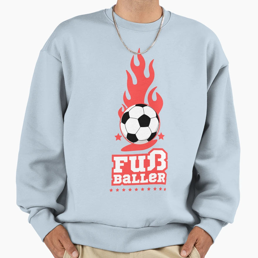 Fu Baller Wei Fu Ball Spieler Sweatshirt - Custom Art Print for Adults - T-Shirt, Sweatshirt, Hoodie