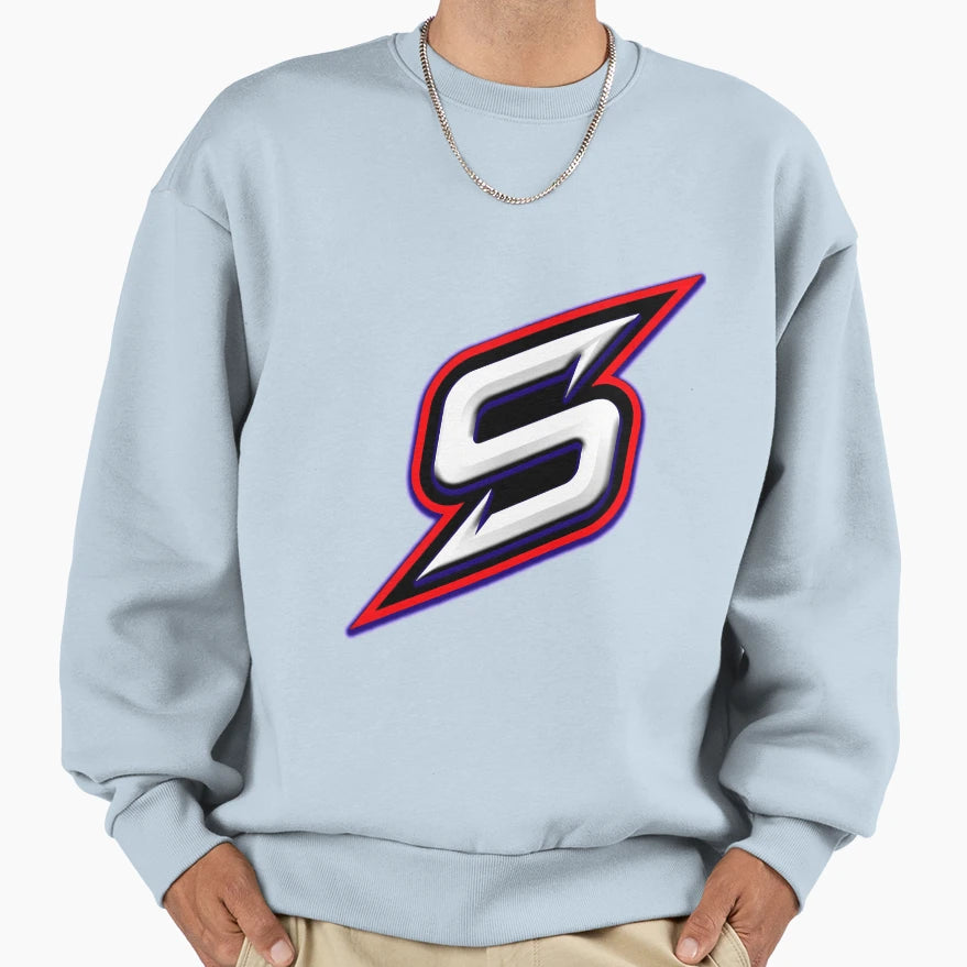 Simple S Letter Sweatshirt - Trendy Graphic Men Women - T-Shirt, Sweatshirt, Hoodie
