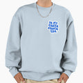 Cheer Coach Era Blue Sweatshirt - Graphic Print Men Women - T-Shirt, Sweatshirt, Hoodie
