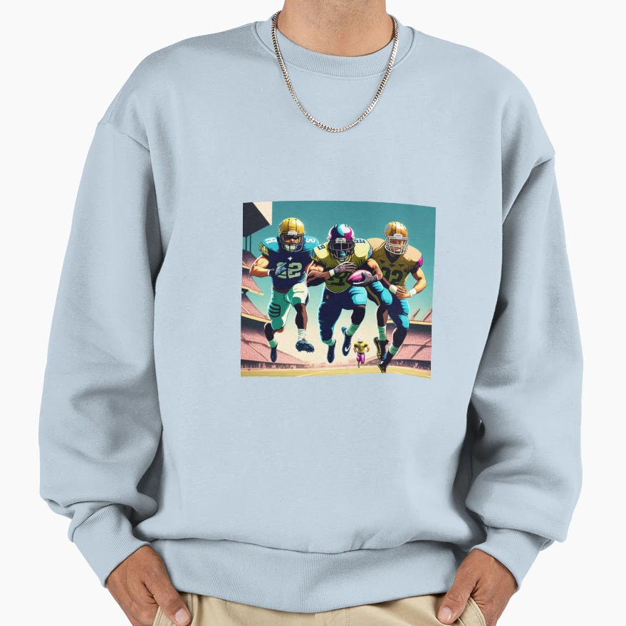 American Football Players Offensive Sweatshirt - Unique Graphic Men Women - T-Shirt, Sweatshirt, Hoodie