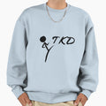 Brushed Tkd Logo Taekwondo Sweatshirt - Aesthetic Graphic for Adults - T-Shirt, Sweatshirt, Hoodie