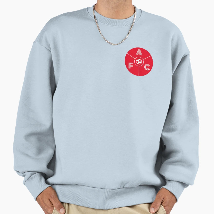 Aberdeen Fc Afc Minimalist Artwork Sweatshirt - Custom Art Print Men Women - T-Shirt, Sweatshirt, Hoodie