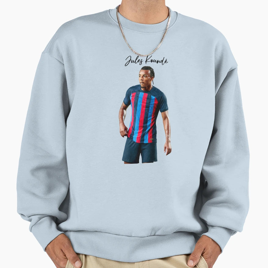 Jules Kounde Sweatshirt - Graphic Print Unisex - T-Shirt, Sweatshirt, Hoodie
