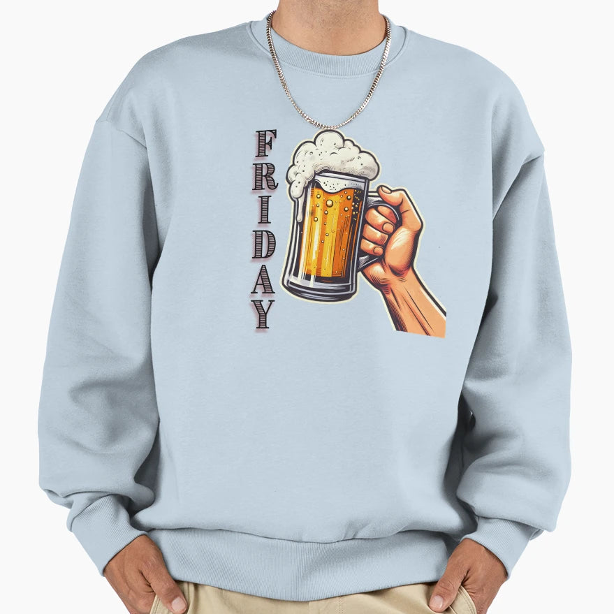 Friday Sweatshirt - Unique Graphic for Adults - T-Shirt, Sweatshirt, Hoodie