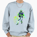 Thunderclap Nfl Football Sweatshirt - Casual Everyday Wear Men Women - T-Shirt, Sweatshirt, Hoodie