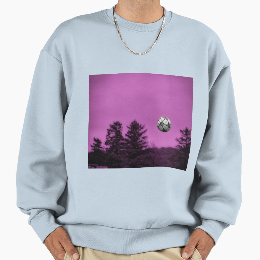 Football Sweatshirt - Minimalist Print Men Women - T-Shirt, Sweatshirt, Hoodie