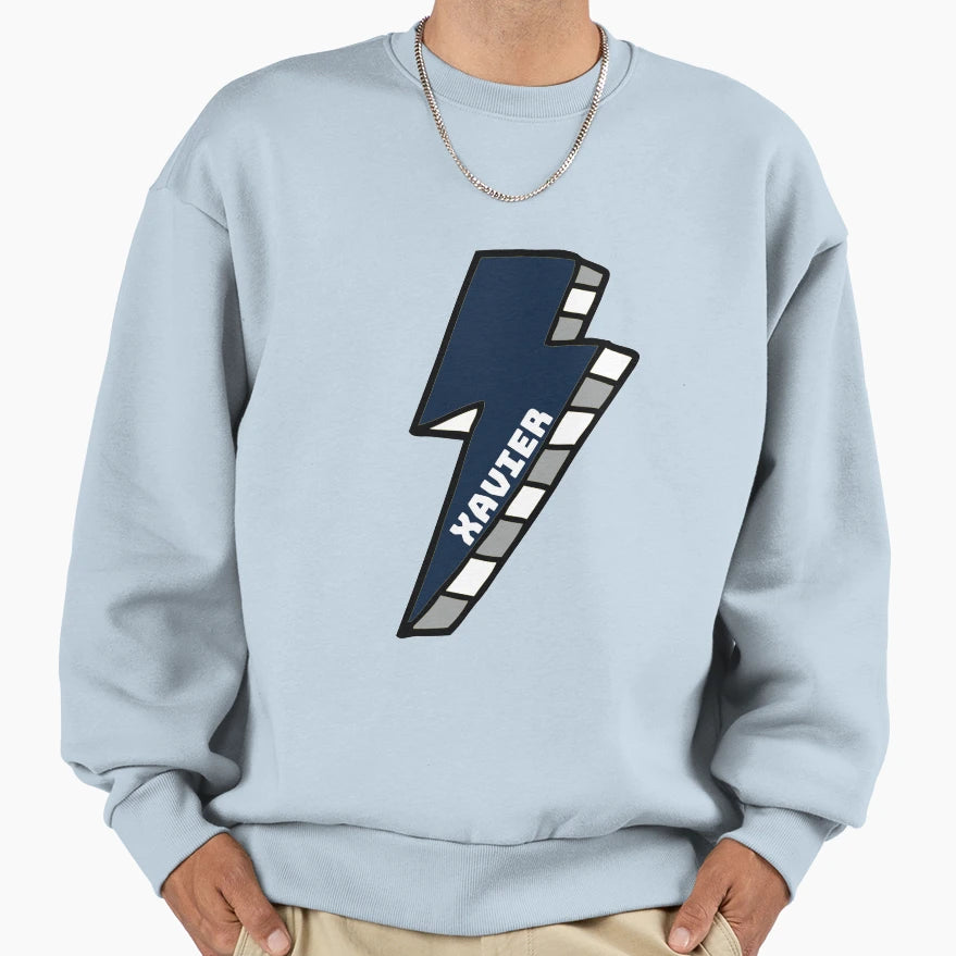 Xavier University Lightning Bolt Sweatshirt - Streetwear Style for Adults - T-Shirt, Sweatshirt, Hoodie