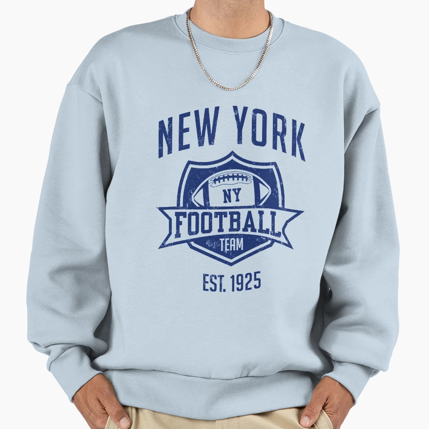 New York Football Team Giants Sweatshirt - Fun Novelty Design Men Women - T-Shirt, Sweatshirt, Hoodie