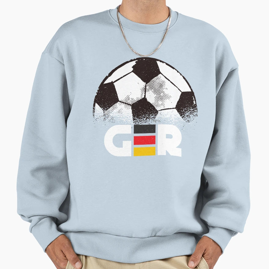 Germany Football Germany Fan Sweatshirt - Minimalist Print Unisex - T-Shirt, Sweatshirt, Hoodie