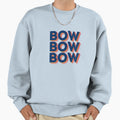 Bow Bow Bow Indiana Fever Sweatshirt - Fun Novelty Design for Adults - T-Shirt, Sweatshirt, Hoodie